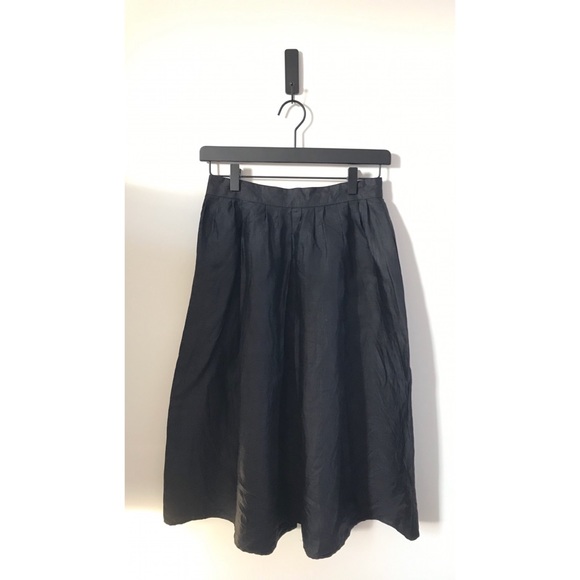 100% linen skirt black - Picture 3 of 3